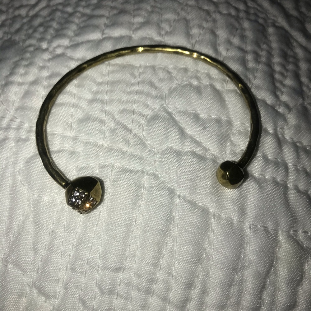 Antique brass bracelet